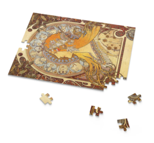 Astrology Lady illustration jigsaw puzzle
