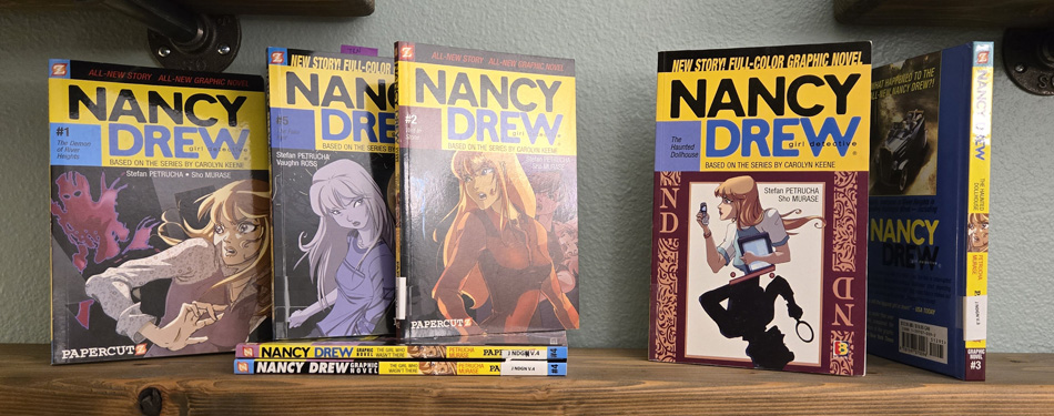 Nancy Drew Girl Detective Graphic Novels - Calina Herman's Wiki Site